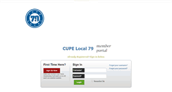 Desktop Screenshot of memberzone.cupelocal79.org